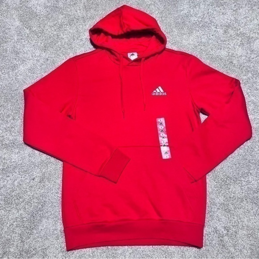 NWT Mens Adidas feel cozy red hoodie size small